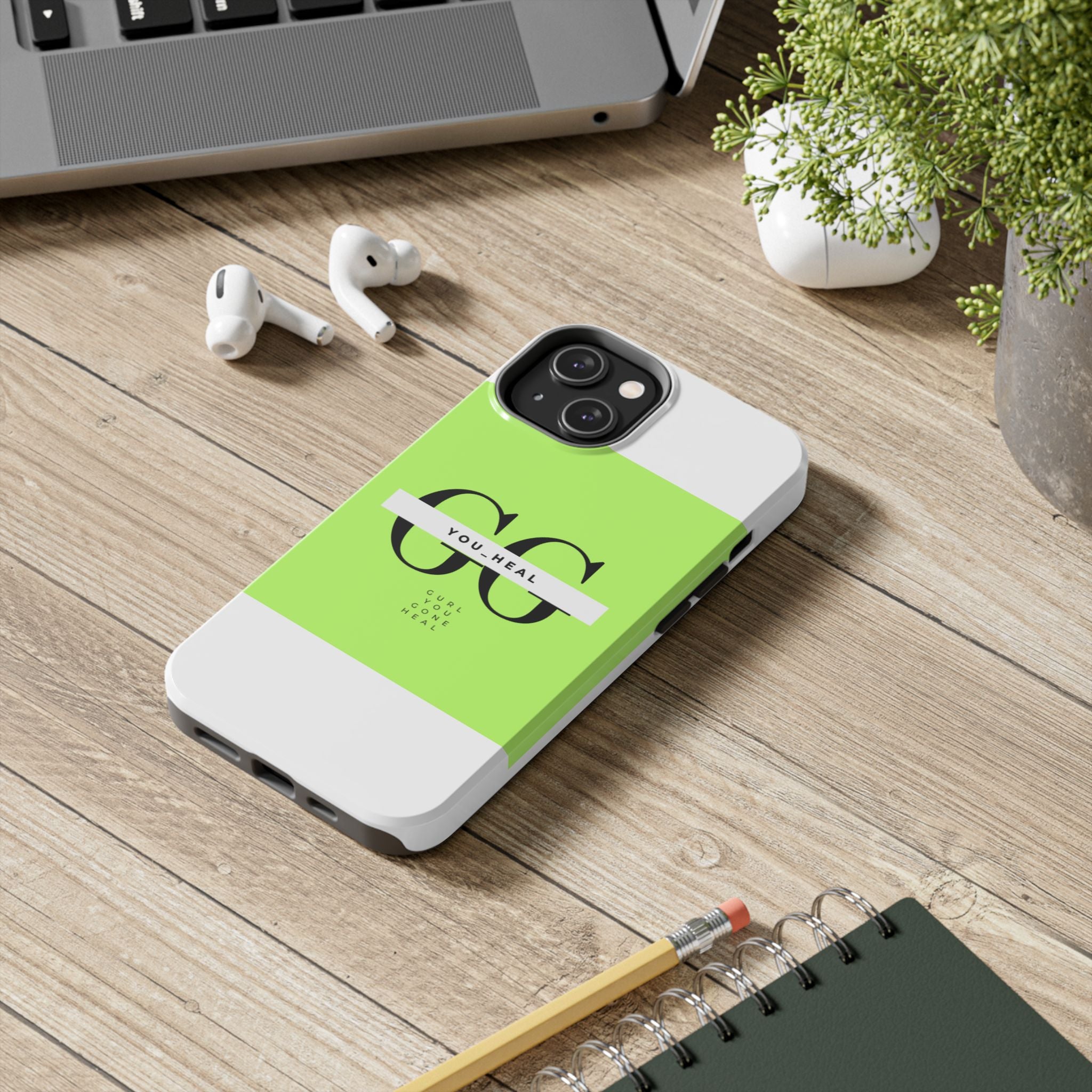 You Heal Tough Phone Case - Durable Protection with Inspirational Design