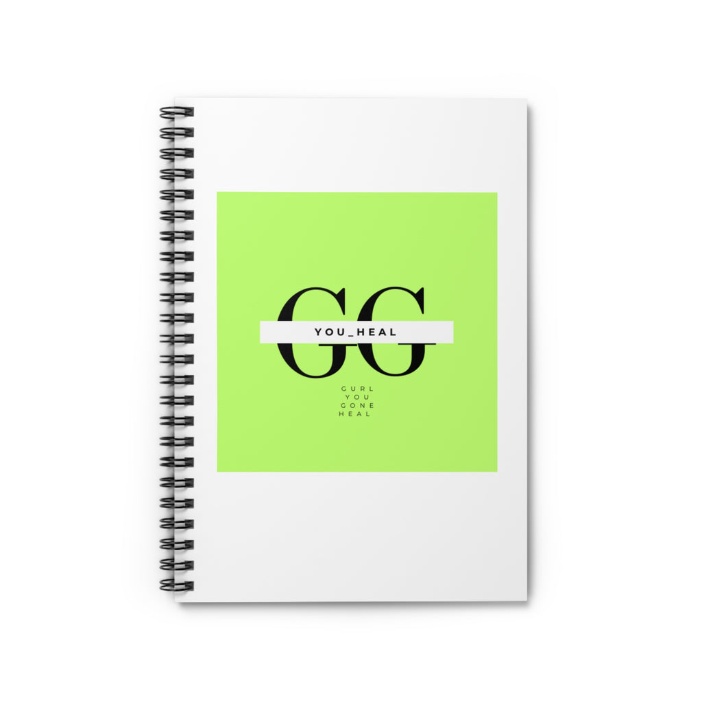 Motivational Spiral Notebook - You Heal