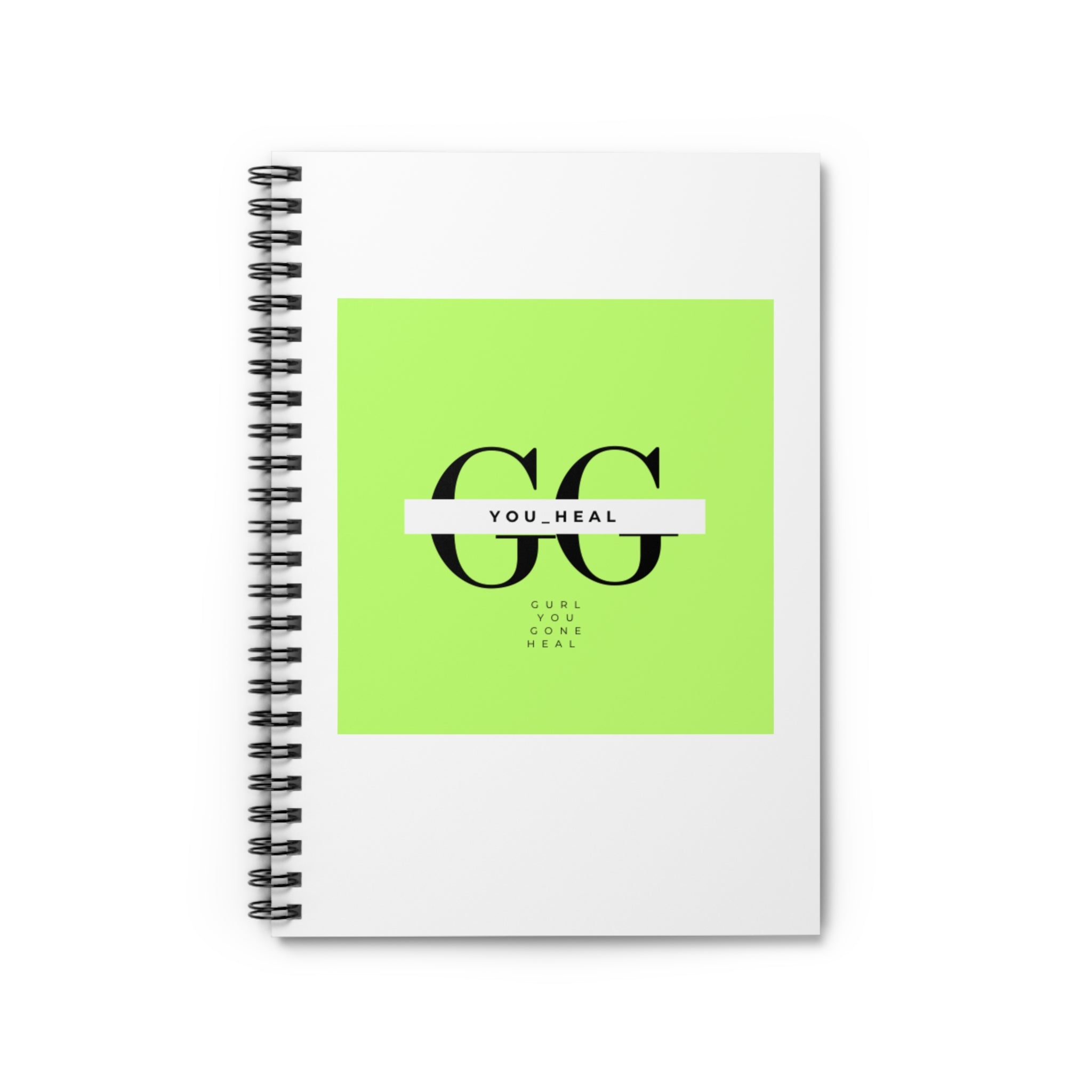 Motivational Spiral Notebook - You Heal