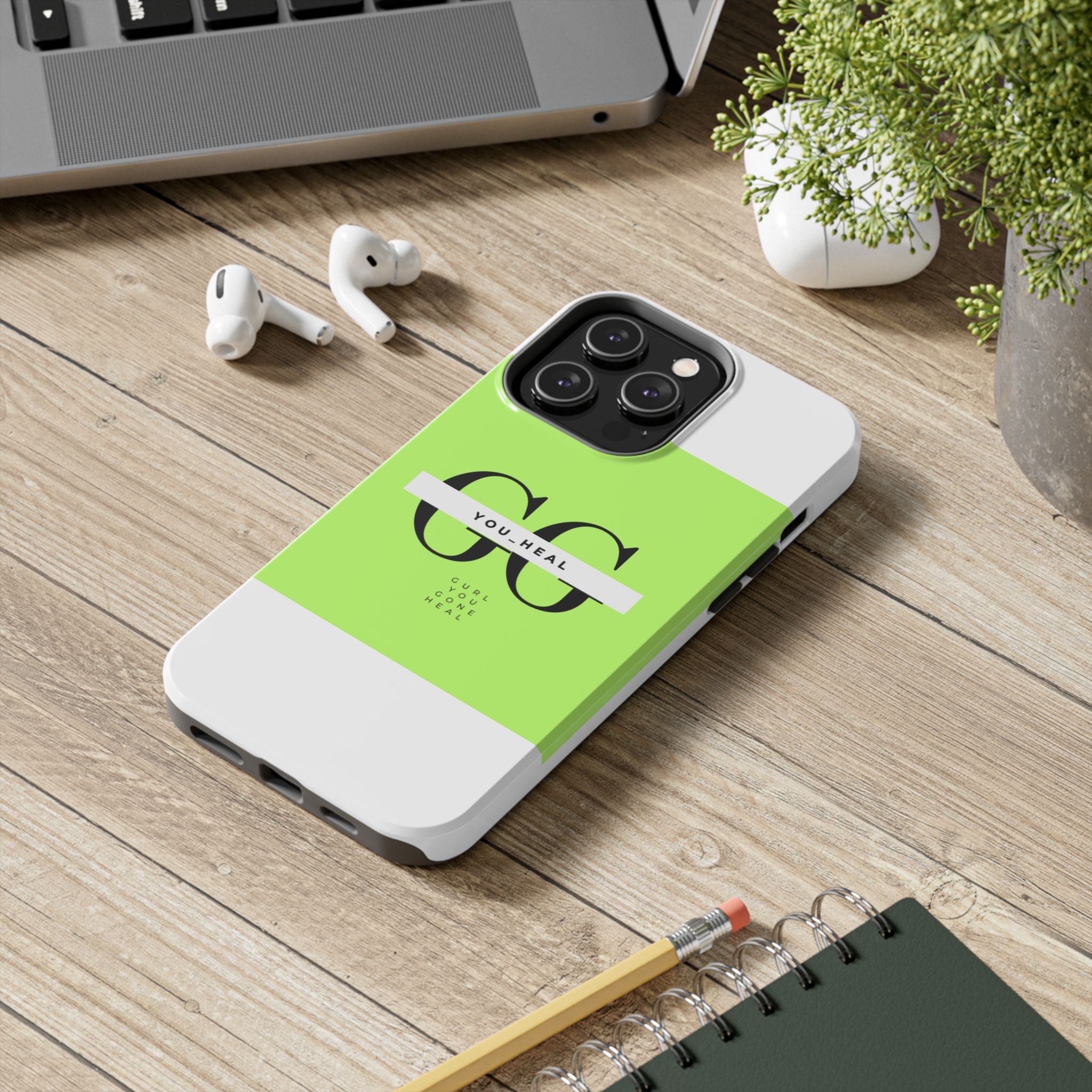 You Heal Tough Phone Case - Durable Protection with Inspirational Design