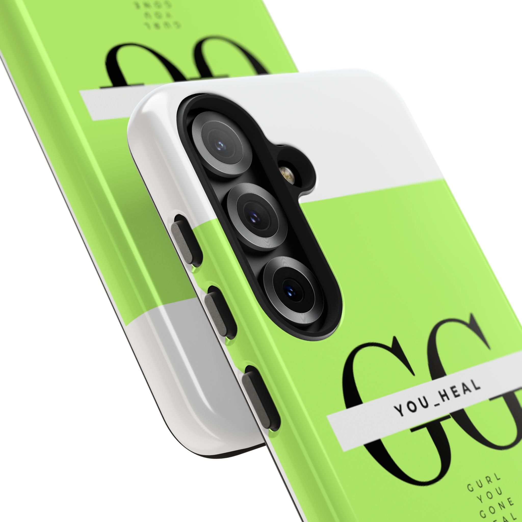 You Heal Tough Phone Case - Durable Protection with Inspirational Design