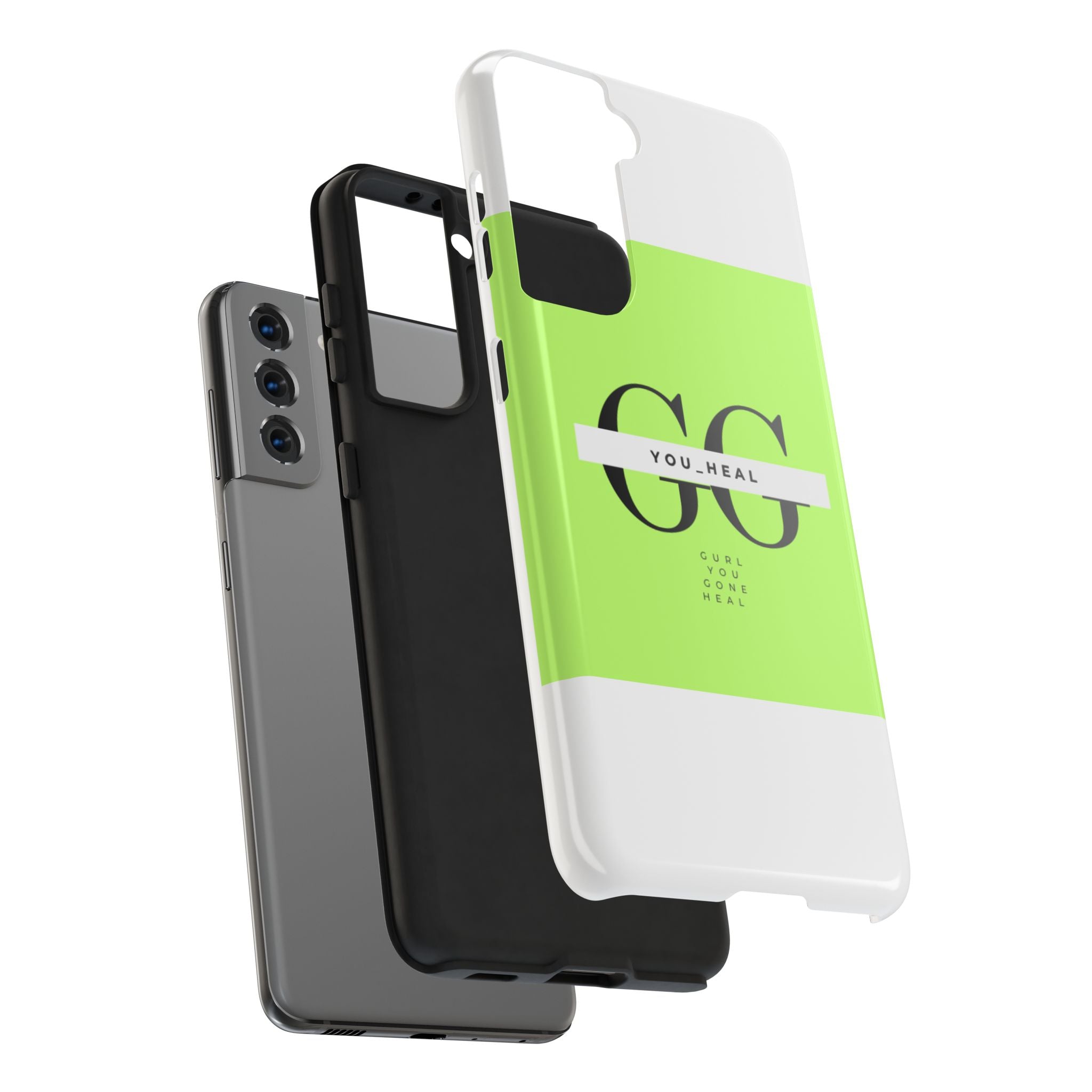 You Heal Tough Phone Case - Durable Protection with Inspirational Design
