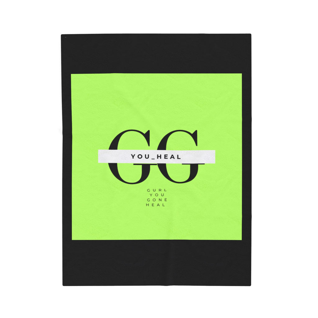 Cozy Velveteen Plush Blanket - You Heal Design