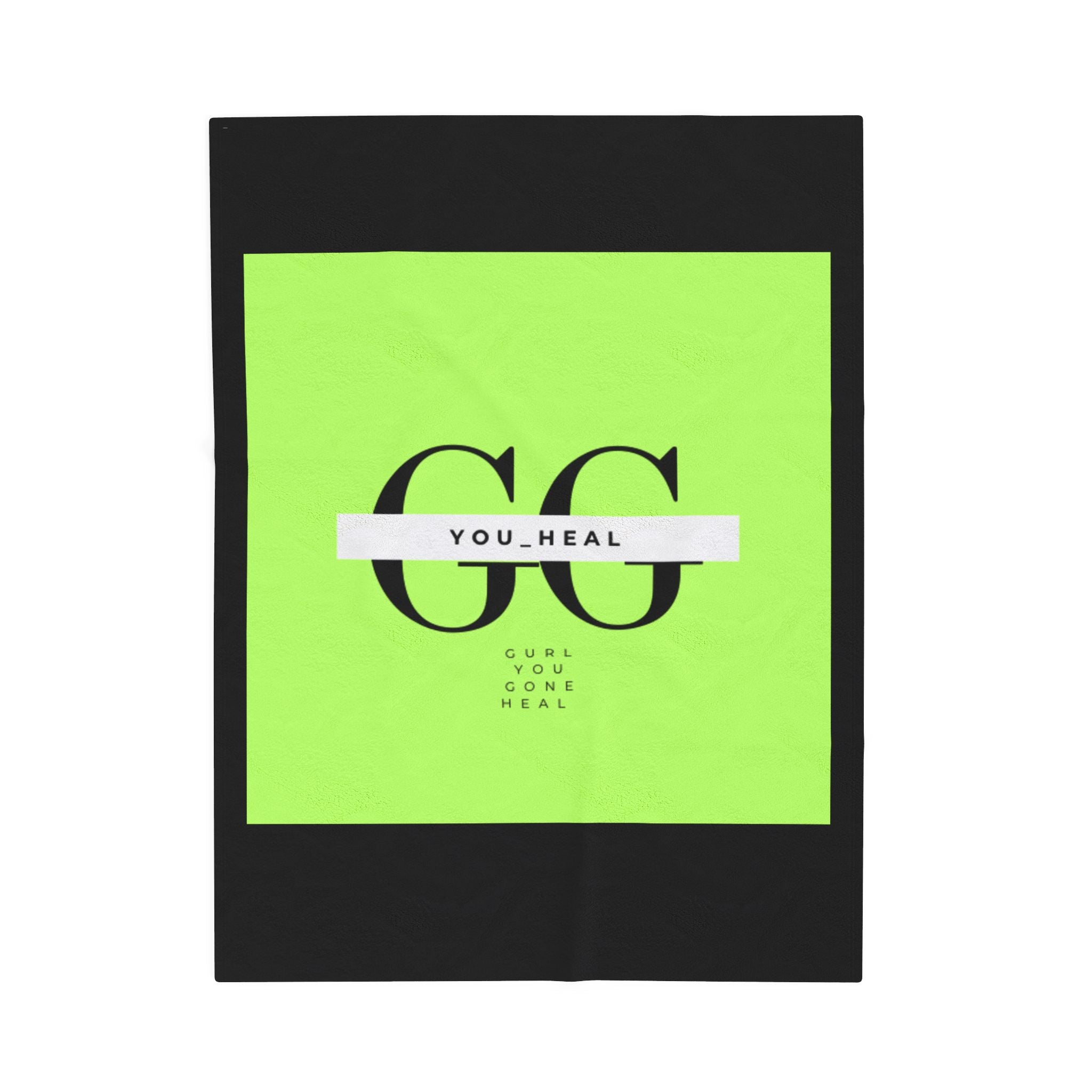 Cozy Velveteen Plush Blanket - You Heal Design