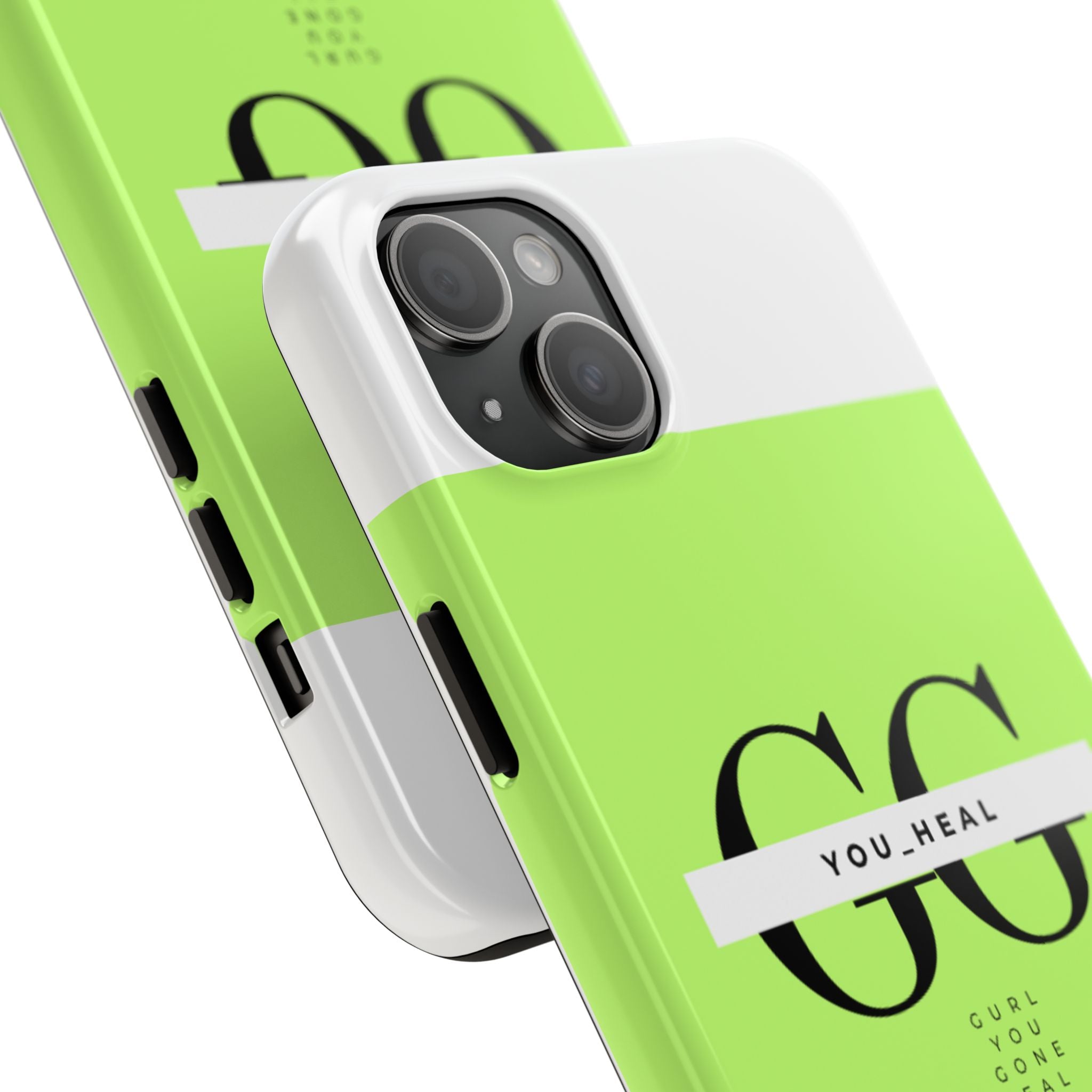 You Heal Tough Phone Case - Durable Protection with Inspirational Design