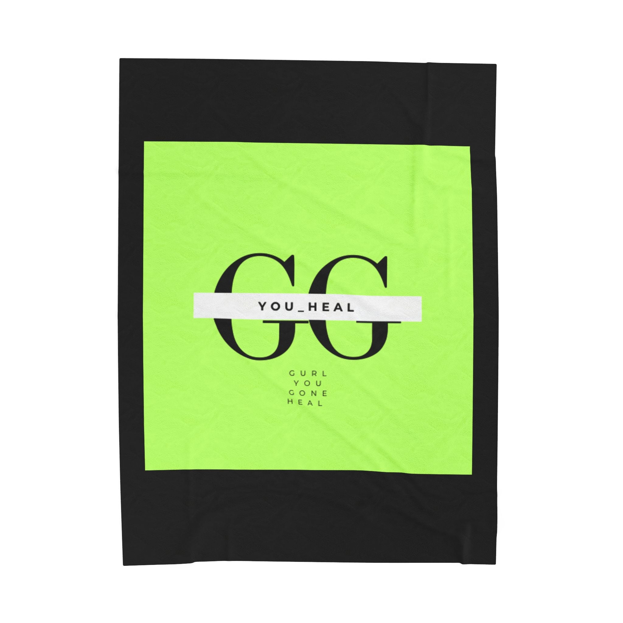 Cozy Velveteen Plush Blanket - You Heal Design