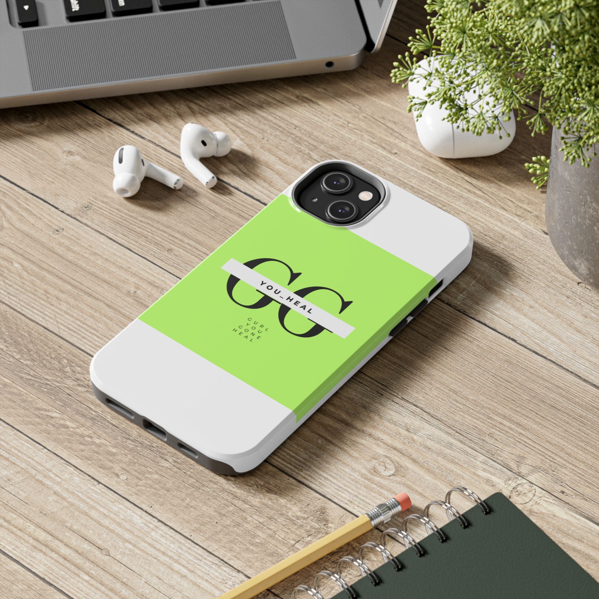 You Heal Tough Phone Case - Durable Protection with Inspirational Design