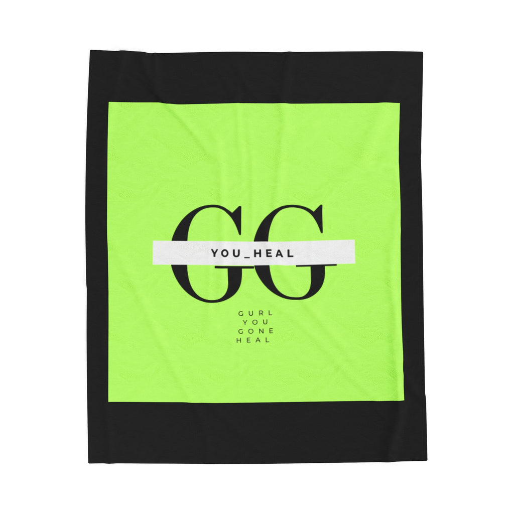 Cozy Velveteen Plush Blanket - You Heal Design